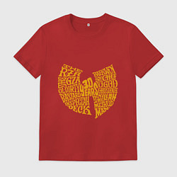 Футболка хлопковая мужская Wu-Tang - 30 Years, цвет: красный