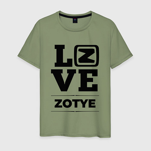 Мужская футболка Zotye Love Classic / Авокадо – фото 1