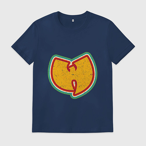 Мужская футболка Wu-Tang Colors / Тёмно-синий – фото 1