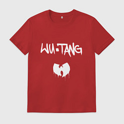 Футболка хлопковая мужская Ву-Тэнг Клэн, цвет: красный
