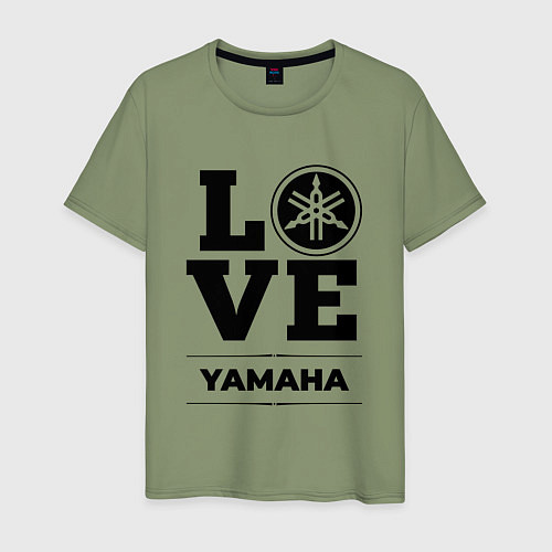Мужская футболка Yamaha Love Classic / Авокадо – фото 1