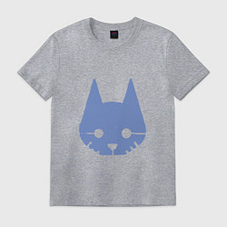 Футболка хлопковая мужская Stray Blue, цвет: меланж