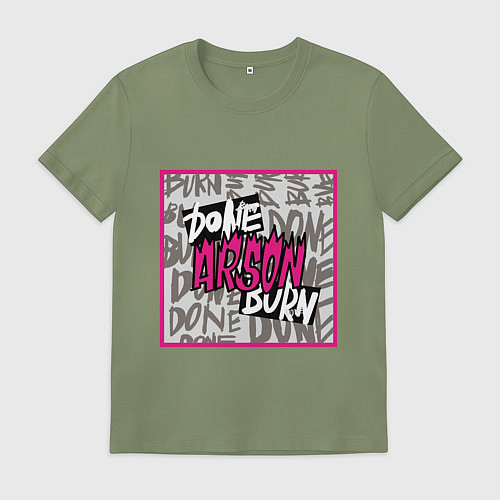 Мужская футболка Arson j-hope BTS / Авокадо – фото 1