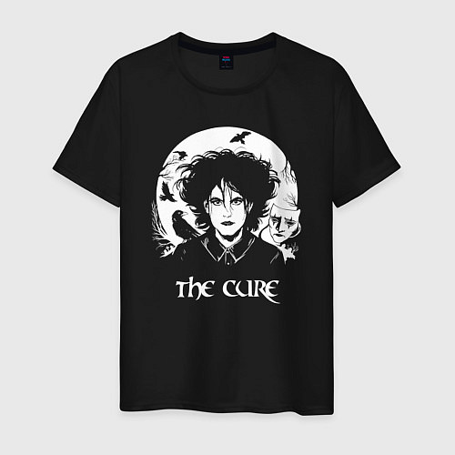 Мужская футболка The Cure арт Роберт Смит / Черный – фото 1