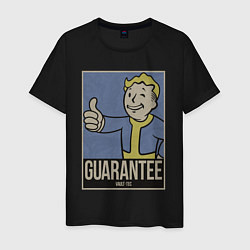 Футболка хлопковая мужская Vault guarantee boy, цвет: черный