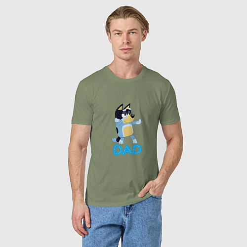 Мужская футболка Doggy Dad / Авокадо – фото 3