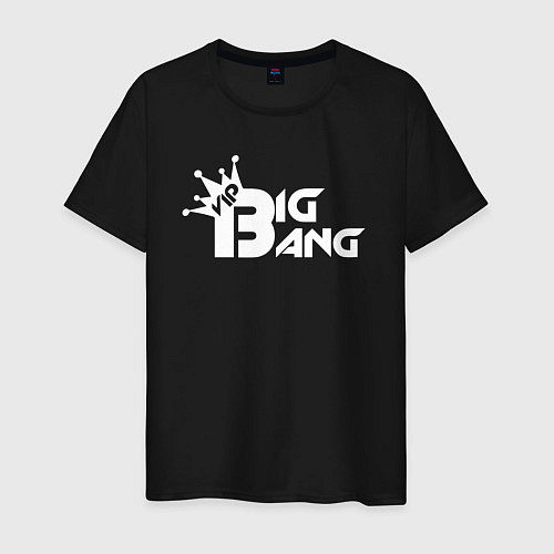 Мужская футболка Bigbang logo / Черный – фото 1