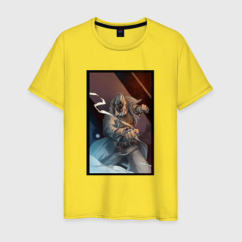 Мужская футболка Juuzou art / Желтый – фото 1