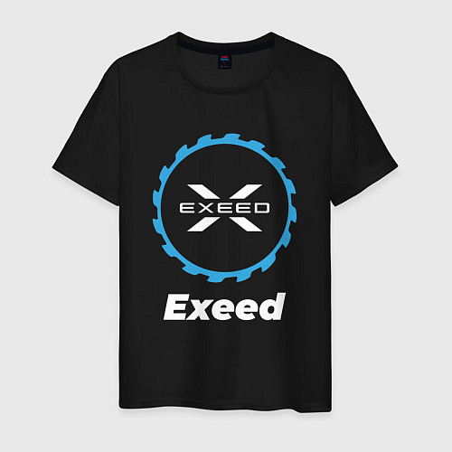 Мужская футболка Exeed в стиле Top Gear / Черный – фото 1