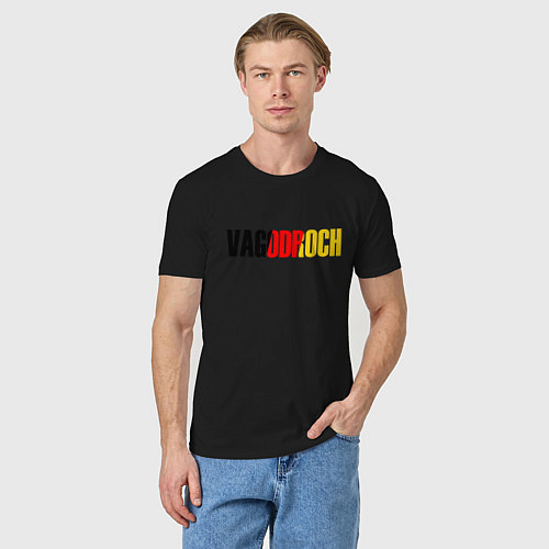 Мужская футболка VAGODROCH / Черный – фото 3