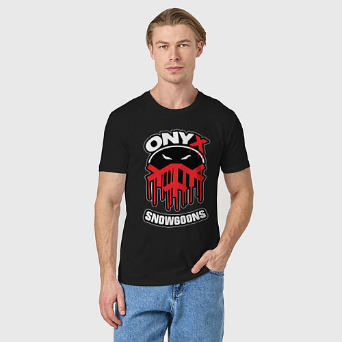Мужская футболка Onyx - snowgoons / Черный – фото 3