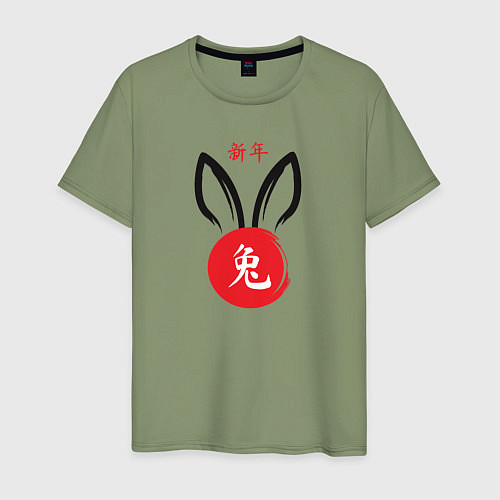 Мужская футболка The China Rabbit / Авокадо – фото 1
