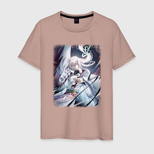 Мужская футболка Юкито Орикаса арт - Семёрка идолов / Пыльно-розовый – фото 1