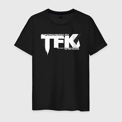 Мужская футболка Thousand Foot Krutch лого / Черный – фото 1