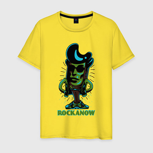 Мужская футболка Зажигай сейчас / Желтый – фото 1