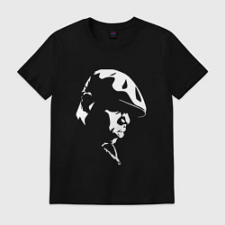 Футболка хлопковая мужская Biggie, цвет: черный