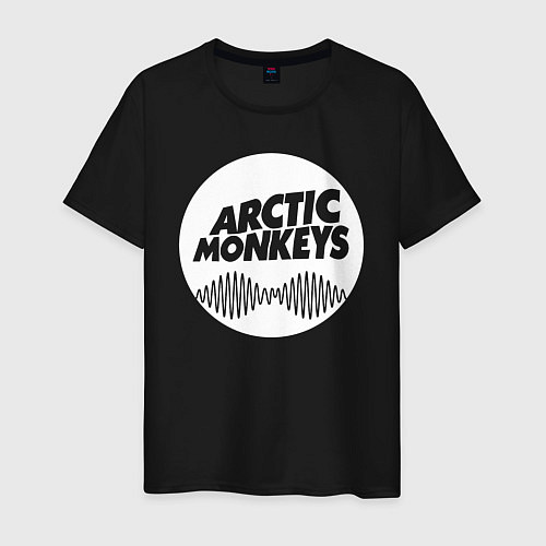 Мужская футболка Arctic Monkeys rock / Черный – фото 1