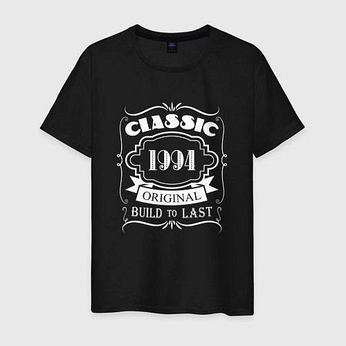 Мужская футболка 1994 - classic / Черный – фото 1
