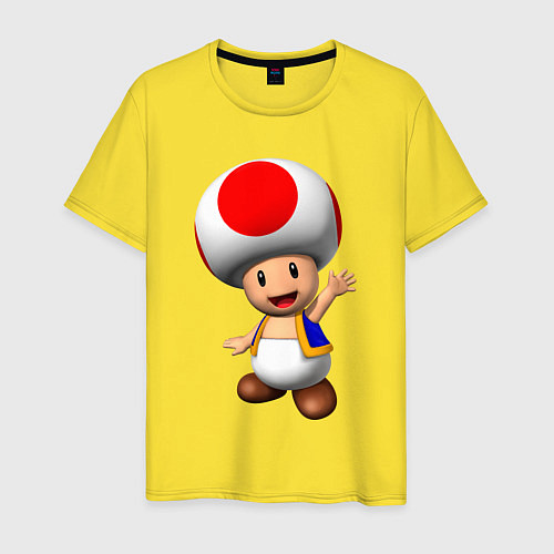 Мужская футболка Тоад / Желтый – фото 1