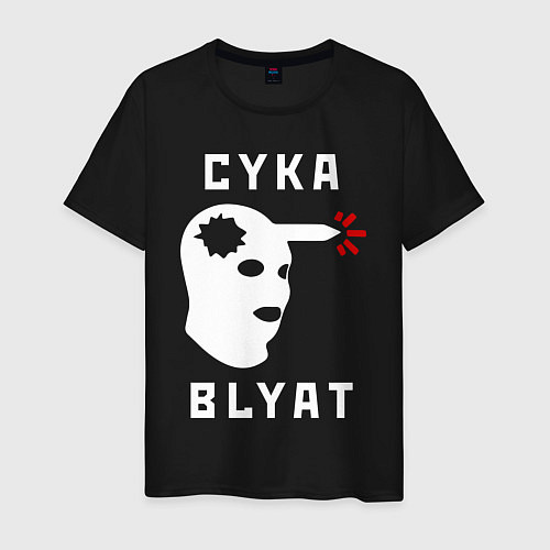 Мужская футболка CS хэдшот / Черный – фото 1