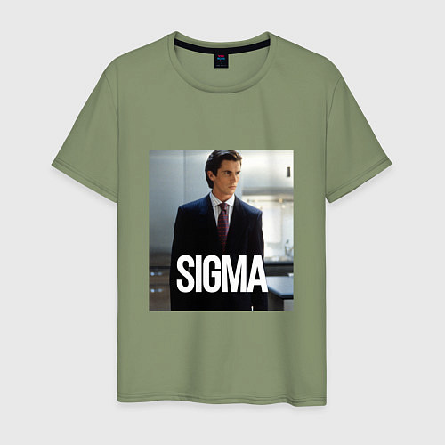 Мужская футболка Sigma - Bateman / Авокадо – фото 1