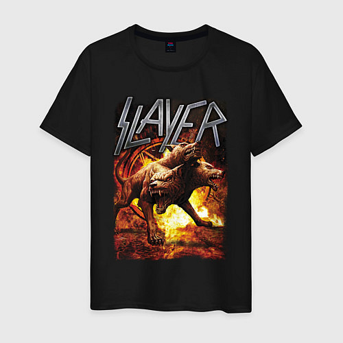 Мужская футболка Slayer rock / Черный – фото 1