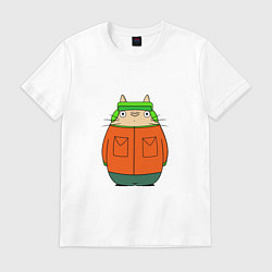 Футболка хлопковая мужская Totoro Kyle, цвет: белый