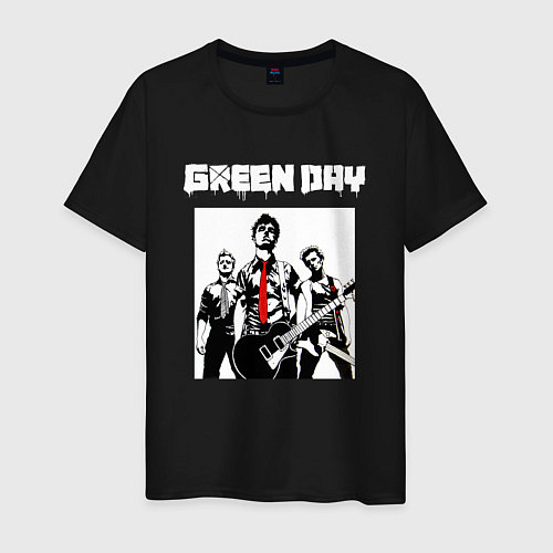 Мужская футболка Greed Day rock / Черный – фото 1