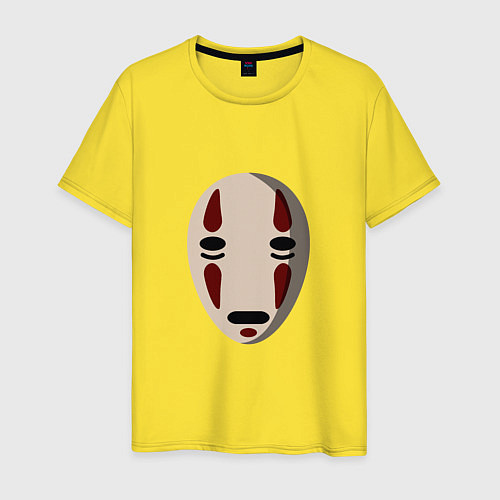 Мужская футболка Безликий / Желтый – фото 1