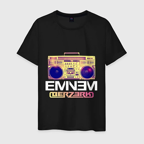 Мужская футболка Eminem Berzerk / Черный – фото 1
