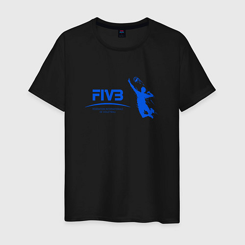 Мужская футболка FIVB / Черный – фото 1