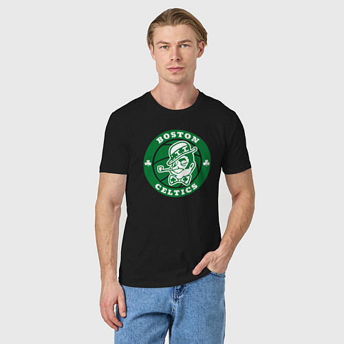 Мужская футболка Celtics / Черный – фото 3