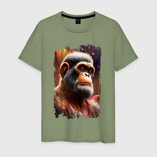 Мужская футболка Планета обезьян / Авокадо – фото 1