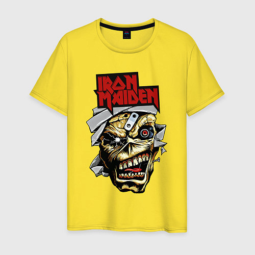 Мужская футболка Iron mummy / Желтый – фото 1