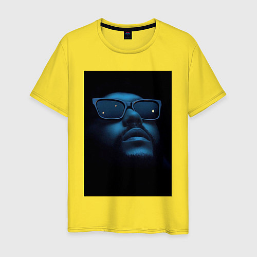 Мужская футболка Взгляд в пустоту / Желтый – фото 1
