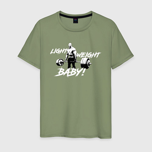 Мужская футболка Yeah buddy light weight / Авокадо – фото 1
