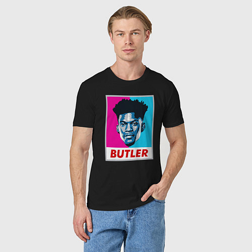Мужская футболка Butler / Черный – фото 3