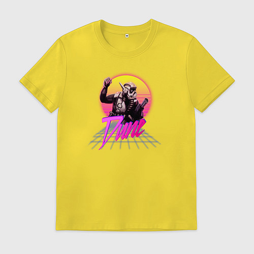 Мужская футболка Dune retro game / Желтый – фото 1