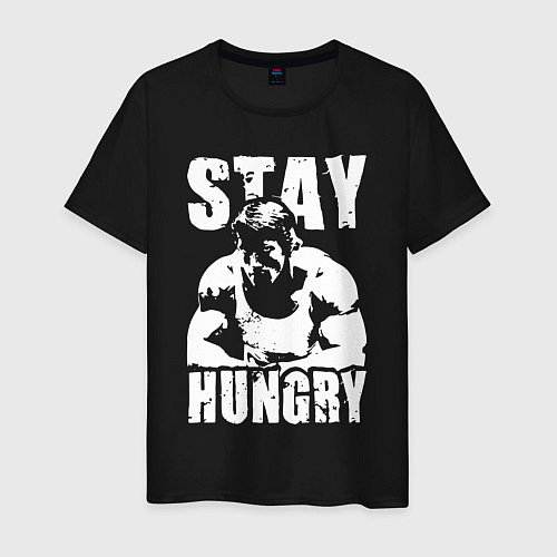 Мужская футболка Arnold motivation / Черный – фото 1