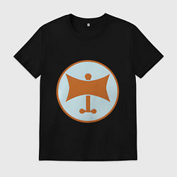 Футболка хлопковая мужская Одрисское царство Total War: Rome II, цвет: черный