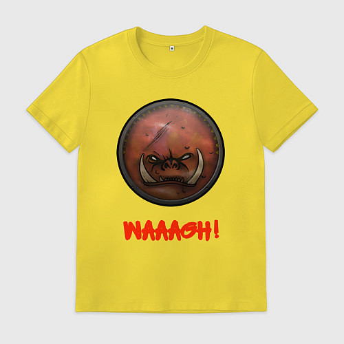 Мужская футболка Жосткие Ребята Гримгора Warhammer: Total War / Желтый – фото 1