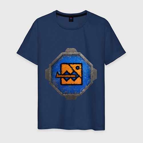 Мужская футболка Последний Бастион Warhammer: Total War / Тёмно-синий – фото 1