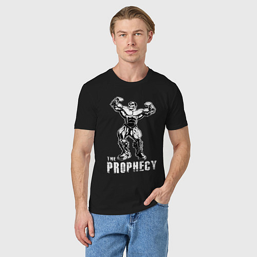 Мужская футболка The prophecy / Черный – фото 3