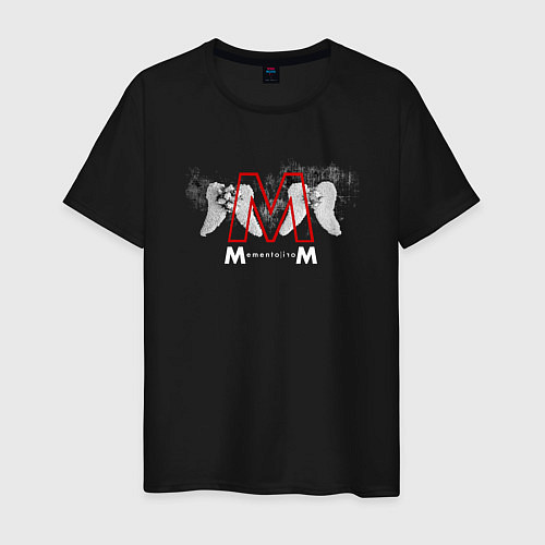 Мужская футболка Depeche Mode - Memento Mori Angels / Черный – фото 1