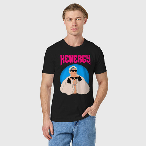 Мужская футболка Кен и Барби / Черный – фото 3