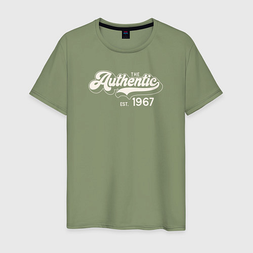 Мужская футболка Authentic 1967 / Авокадо – фото 1