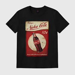Футболка хлопковая мужская Nuka cola price, цвет: черный