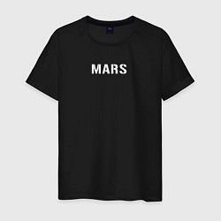 Футболка хлопковая мужская Mars 30STM, цвет: черный