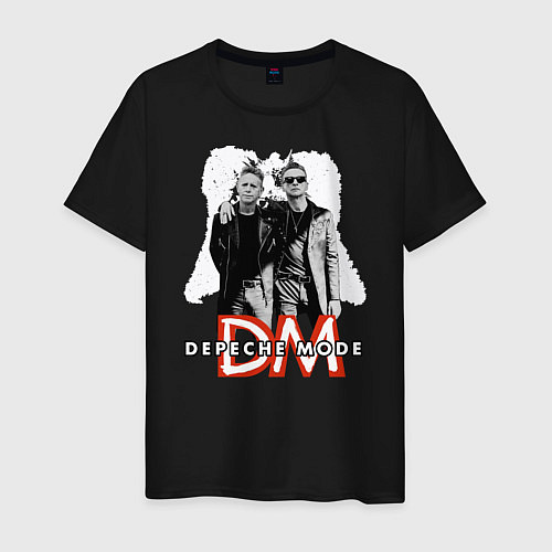Мужская футболка Depeche Mode - Dave and Martin memeto mori tour / Черный – фото 1