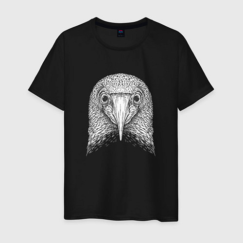 Мужская футболка Голова олуши / Черный – фото 1